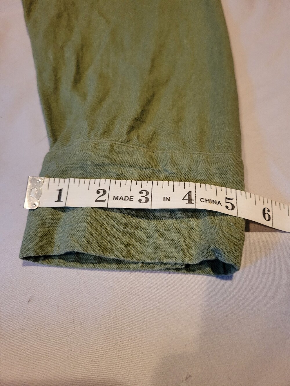Old Navy Olive Green Long Sleeve Shirt Dress - Picture 11 of 11
